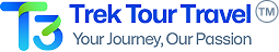 trek tour travel logo